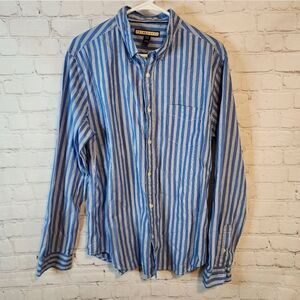 Men's Prince & Fox longsleeve button-down shirt, size Large